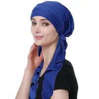 New Solid Color Pile Cap Women's Tail Cap Four Bars Aircraft Cap Tam-O'-Shanter In Stock sku image 2