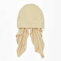 Malaysia Two Tails Tam-O'-Shanter Curved Tam-O'-Shanter Middle East Simple Stretch Sleeve Cap Women's Hat main image 2