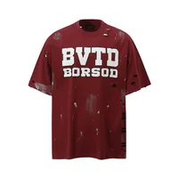 Jiayiku Men's  Summer New West Coast American Hip Hop Brand Tee Graffiti Print Short-sleeved T-shirt For Men main image 2