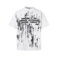 Jiayiku Men's  Summer American Street Hip Hop Fashion Brand Tee Racing Suit Motorcycle Printed T-shirt Short Sleeve Men main image 1