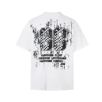 Jiayiku Men's  Summer American Street Hip Hop Fashion Brand Tee Racing Suit Motorcycle Printed T-shirt Short Sleeve Men main image 2