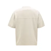 Jiayi Library Men's  New Summer American Retro Niche Personality Zipper Design T-shirt Short Sleeve High Sense main image 2