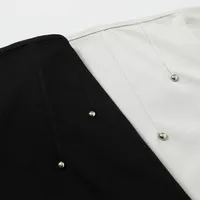 Jiayiku Men's  Summer New American Retro Fashion Brand Rivet Design Heavy Cotton Short-sleeved T-shirt main image 3
