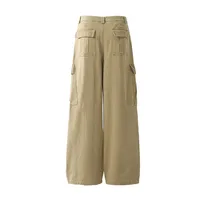 Jiayi Library Men's  Spring High Street American Vintage Washed Workwear Casual Pants Loose Straight Wide Leg Pants main image 4