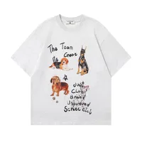 Jiayiku Fashion Brand  Spring New American Retro Couple T-shirt Loose Fun Printed Men's And Women's Short Sleeve Tee sku image 2
