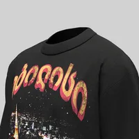 Jiayiku Men's  Summer New American Street Fashion Brand Washed Tee T-shirt Creative Printed T-shirt For Men main image 4
