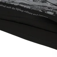 Jiayiku Men's  Summer American Street Fashion Brand Base Shirt New Rock Character Printed T-shirt Long Sleeve main image 3