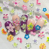 Cute Luxurious Flower Nail Stickers Nail Decoration Accessories main image 8
