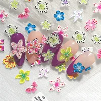 Cute Luxurious Flower Nail Stickers Nail Decoration Accessories main image 4