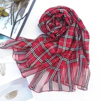Women's Chinoiserie Ethnic Style Stripe Artificial Cotton  Silk Nylon Silk Scarf sku image 72