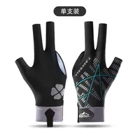 Four Leaf Clover Lines Spandex Polyester Billiard Gloves sku image 9