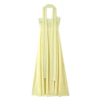 Elegant Long Mesh Dress Women's Comfortable Breathable Strapless Design New Style Casual Fashion Suitable For All Seasons main image 3