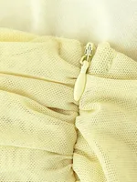 Elegant Long Mesh Dress Women's Comfortable Breathable Strapless Design New Style Casual Fashion Suitable For All Seasons main image 7