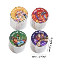 1 Piece Cartoon House School PET Cartoon Style Retro Maximalism Adhesive Tape main image 2