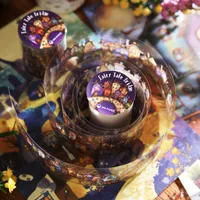 1 Piece Cartoon House School PET Cartoon Style Retro Maximalism Adhesive Tape main image 6