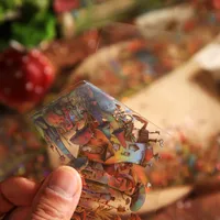 1 Piece Cartoon House School PET Cartoon Style Retro Maximalism Adhesive Tape main image 10
