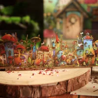 1 Piece Cartoon House School PET Cartoon Style Retro Maximalism Adhesive Tape main image 8
