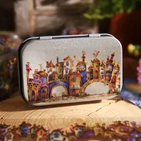 1 Piece Cartoon House School PET Cartoon Style Retro Maximalism Adhesive Tape main image 7