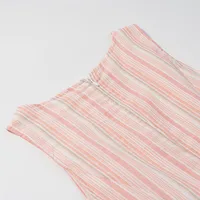 Elegant Striped Dress Women's Fashionable New Style Spring Essential Casual High Street Round Neck Sleeveless Knee-High main image 9
