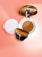 Nylon Bristle Foundation Brush For Even Application Of Liquid Foundation BB Cream Blush On 1 Piece Plastic Handle Makeup Brush main image 4