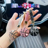 1 Piece Classic Style Streetwear Basketball Metal Clay Unisex Bag Pendant Keychain main image 1