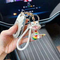 1 Piece Glam Classic Style Snake Metal Unisex Bag Pendant Keychain main image 2