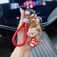 1 Piece Glam Classic Style Snake Metal Unisex Bag Pendant Keychain sku image 3
