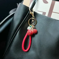 1 Piece Cute Cherry Zinc Alloy Unisex Bag Pendant Keychain main image 5