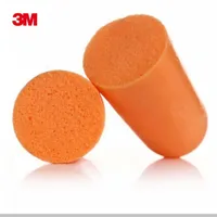 1 Pair Solid Color Simple Style Foam Earplugs main image 3