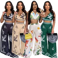 Casual Daily Women's Sexy Streetwear Color Block Polyester Pant Co-ord Set Shorts Sets main image 1
