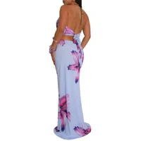 Casual Holiday Women's Sexy Streetwear Flower Polyester Skirt Co-ord Set Shorts Sets main image 3
