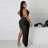 Party Tea Party Cocktail Party Women's Sexy Streetwear Solid Color Polyester Skirt Co-ord Set Shorts Sets main image 3