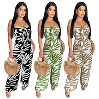 Women's Holiday Daily Bohemian Streetwear Geometric Full Length Jumpsuits main image 1