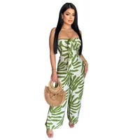 Women's Holiday Daily Bohemian Streetwear Geometric Full Length Jumpsuits sku image 6
