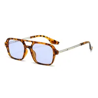 New  Double Beam Aviator Sunglasses Women's Online Red Sunglasses Travel Fashion Wear Men's New Sunglasses sku image 19