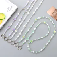 1 Piece Elegant Lady Star Beaded Beaded Bag Pendant Mobile Phone Chain Keychain main image 1