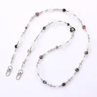 1 Piece Elegant Lady Geometric Beaded Beaded Bag Pendant Mobile Phone Chain Keychain main image 5