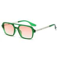 New  Double Beam Aviator Sunglasses Women's Online Red Sunglasses Travel Fashion Wear Men's New Sunglasses sku image 9