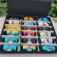 Hot Sale 3026 Color Film Sunglasses Men And Women Driving Fishing Trend Sunglasses Fashion Pilot Glasses Wholesale main image 2