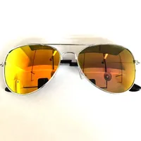 Hot Sale 3026 Color Film Sunglasses Men And Women Driving Fishing Trend Sunglasses Fashion Pilot Glasses Wholesale sku image 32
