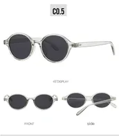 Elegant Streetwear Color Block PC UV400 Protection Oval Frame Full Frame Glasses sku image 5
