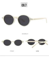 Elegant Streetwear Color Block PC UV400 Protection Oval Frame Full Frame Glasses sku image 7