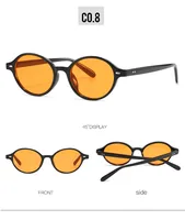 Elegant Streetwear Color Block PC UV400 Protection Oval Frame Full Frame Glasses sku image 8