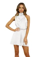 Summer  Women's Sleeveless Wide Leg Jumpsuit Fashion Elegant High-end Slim High Collar Jumpsuit Women main image 5