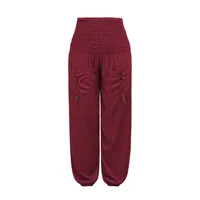 New Sports Yoga Pants High Waist Pocket Bloomers Summer  Explosion Wide Leg Casual Pants For Women sku image 2