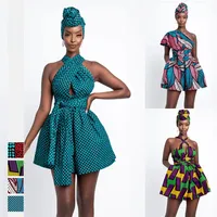 African Style Digital Printed DIY Multi-Wearing Siaman Shorts Indonesian Fashion Casual Loose Skirt Pants New Product main image 1