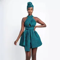 African Style Digital Printed DIY Multi-Wearing Siaman Shorts Indonesian Fashion Casual Loose Skirt Pants New Product main image 4