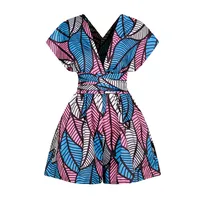 African Style Digital Printed DIY Multi-Wearing Siaman Shorts Indonesian Fashion Casual Loose Skirt Pants New Product main image 5