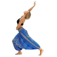 Summer New Digital Printing Women's Yoga Sports Pants Casual Loose Large Size Bloomers Spot Wholesale main image 2