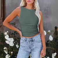 Spice Girls Y2K Clothes Backless Thread Design Top Slim-fit Sleeveless Base Vest Women's Outer Wear main image 2